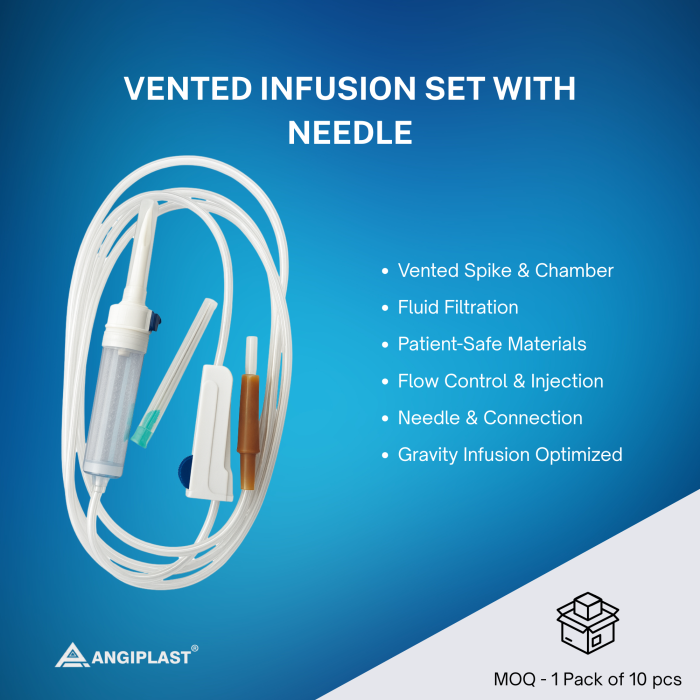 Vented Infusion Set with Needle - k25a07 (2) Vented Infusion Set with Needle - k25a07 (2)